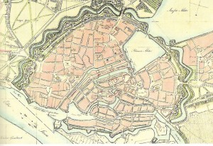 Hamburg-Altstadt und Neustadt um 1835 Hamburg im 19. Jahrhundert